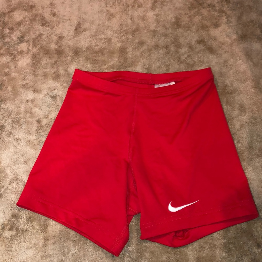 Red Nike spandex